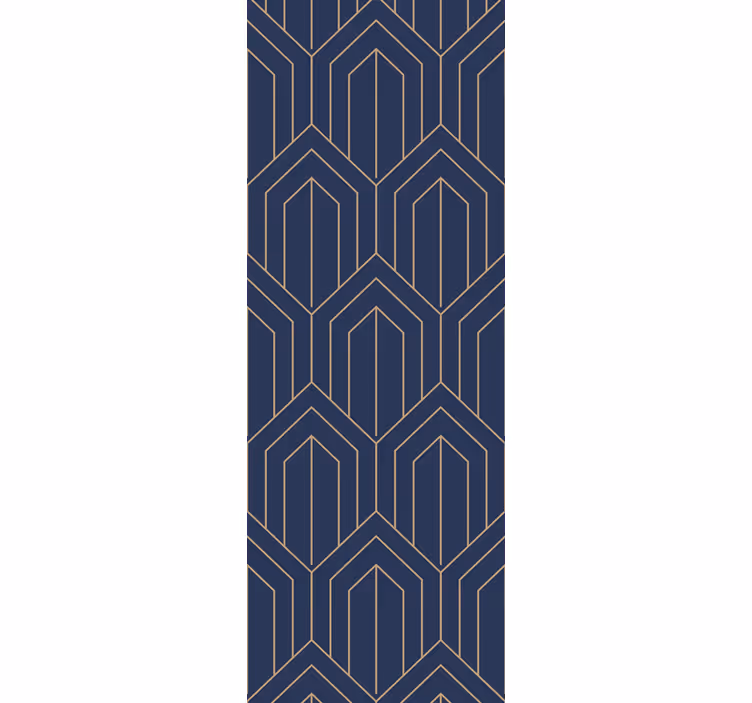 Stylish Shape Patterns wallpaper geometric - TenStickers