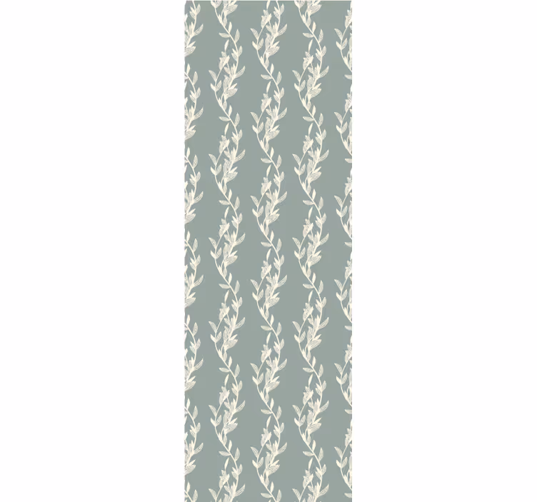 Delicate Vine Design wallpaper flowery - TenStickers