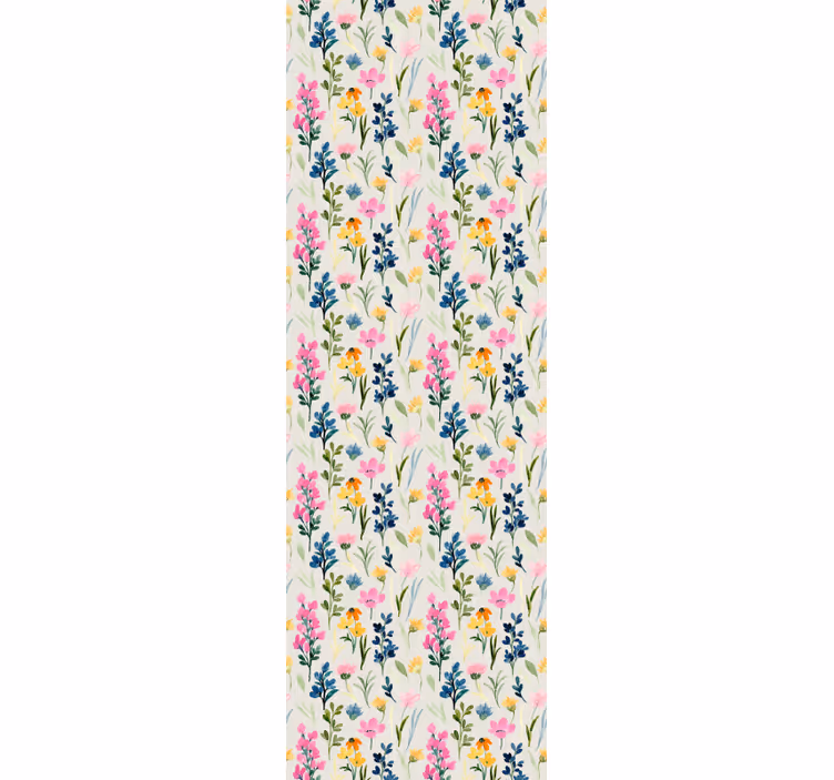 Colorful Floral Arrangement flowers wallpaper - TenStickers