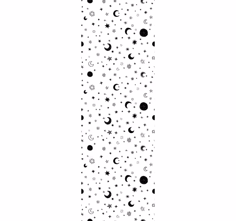 Celestial Night Sky stars wallpaper - TenStickers