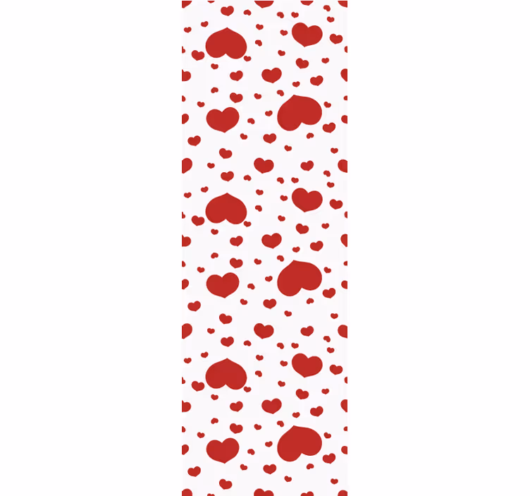 Heart Shapes custom wallpaper - TenStickers
