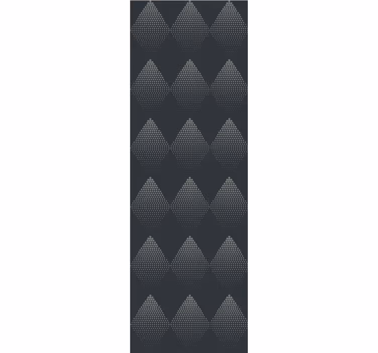Elegant diamond shapes wallpaper triangles - TenStickers
