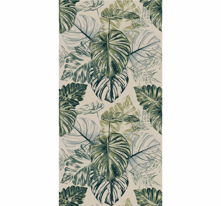Lush Greenery Decor nature wallpaper - TenStickers