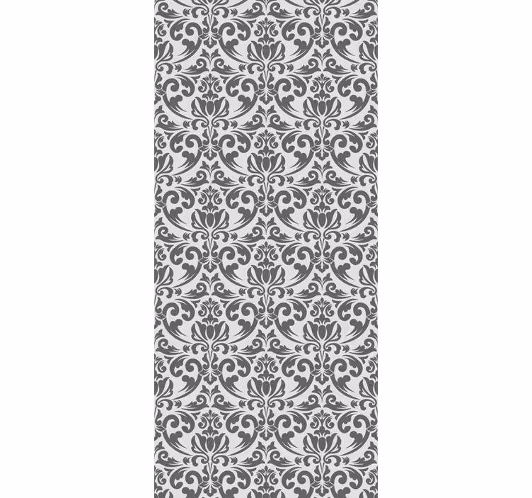 Elegant Floral Accent wallpaper flowery - TenStickers