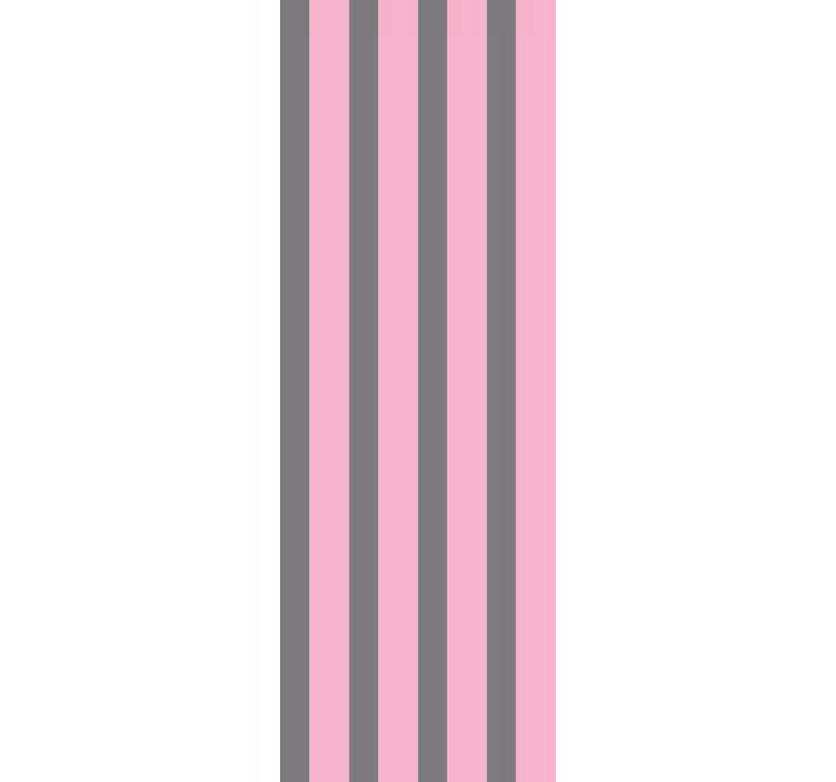 Stripes wallpaper stripes in pink - TenStickers