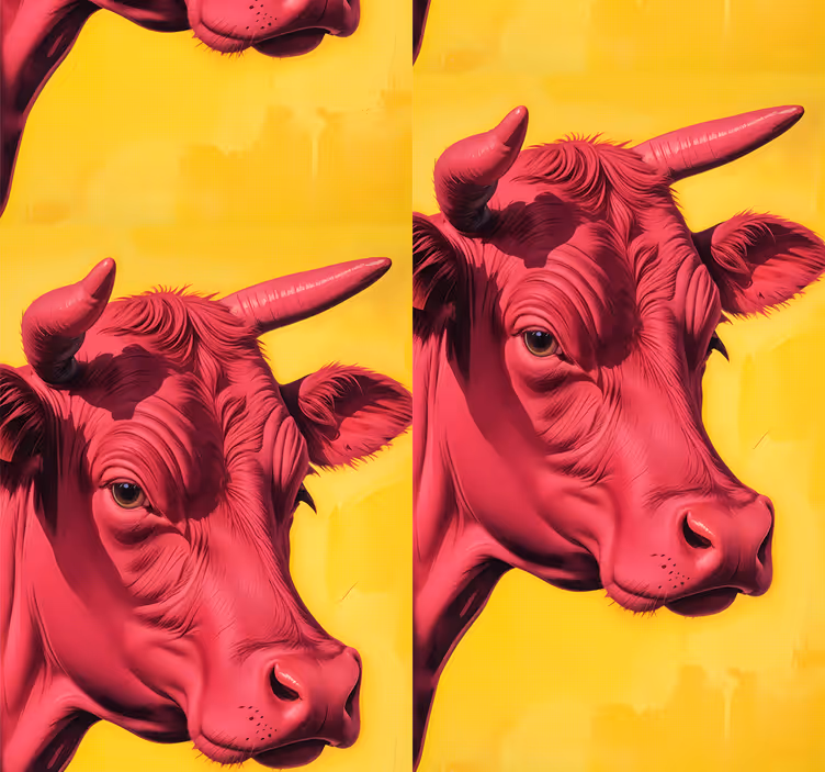 Pop Art poster Andy Warhol art deco wallpaper - TenStickers