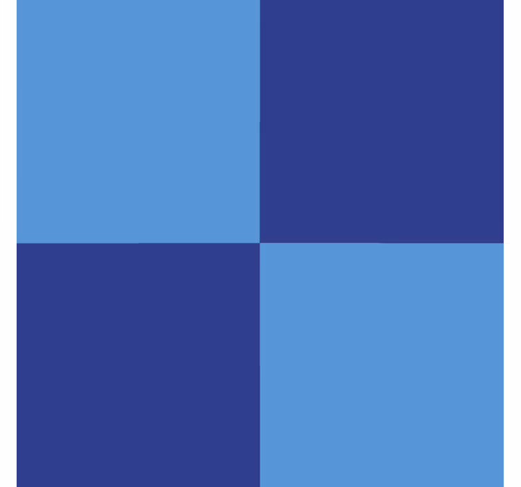 Dark and blue motif tiles wallpaper - TenStickers