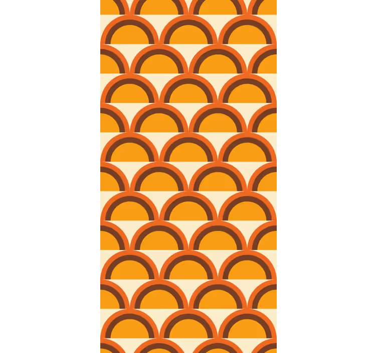 1970's sunset retro arches other vintage wallpaper - TenStickers