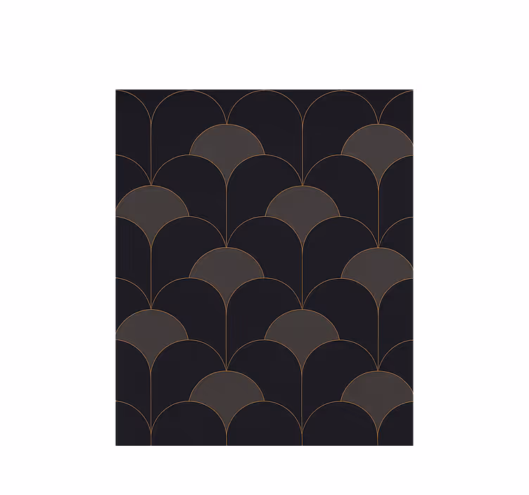 1920's arches design other vintage wallpaper - TenStickers
