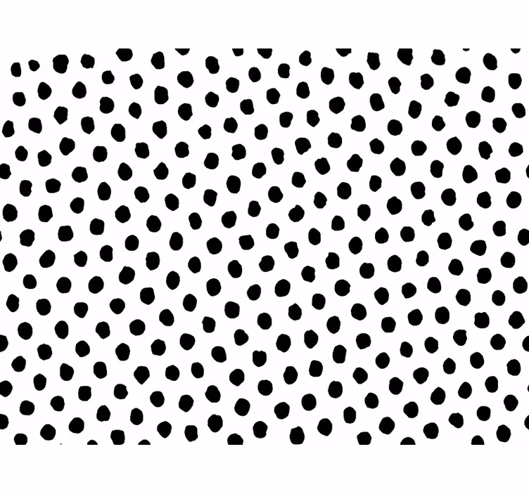 Black and white Dalmata wallpaper of a dog - TenStickers