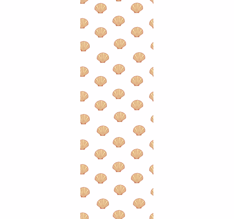 Nature wallpaper inspired by seashells - TenStickers
