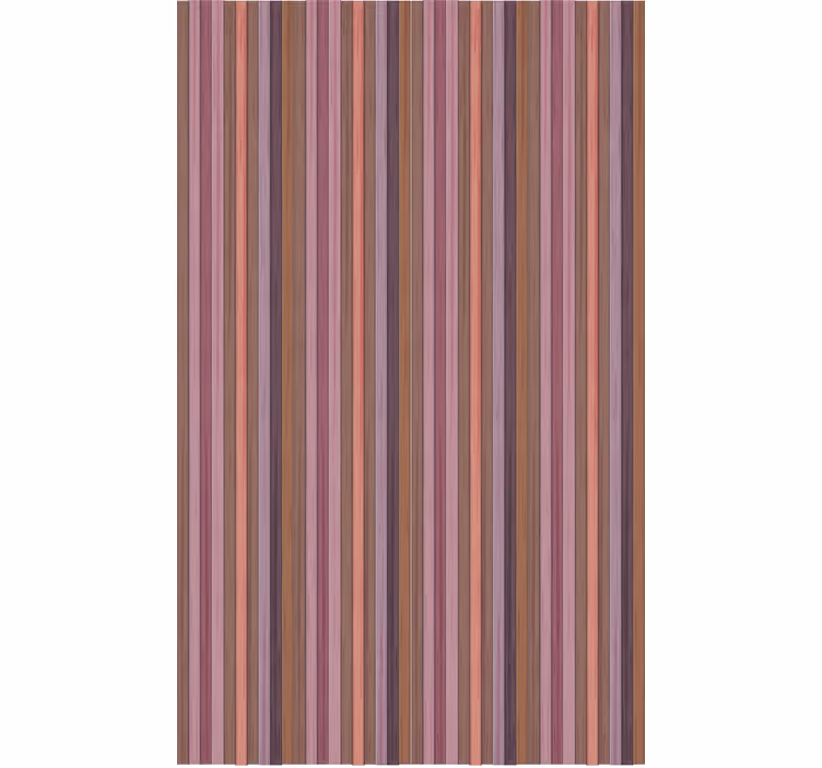 Ornamental wallpaper in gray and pink wood texture - TenStickers