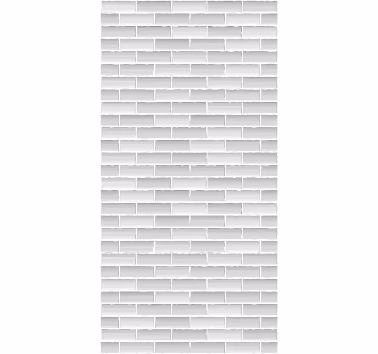 Brick wallpaper grey realistic design - TenStickers