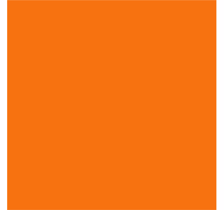 Living room wallpaper matte orange - TenStickers