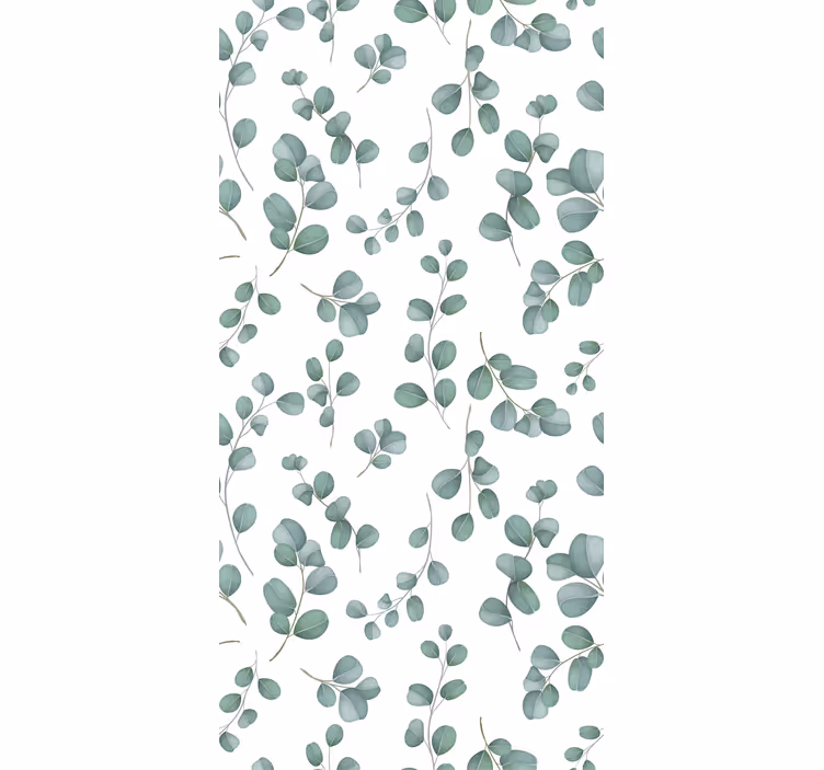 Leaves wallpaper elegant seamless design - TenStickers