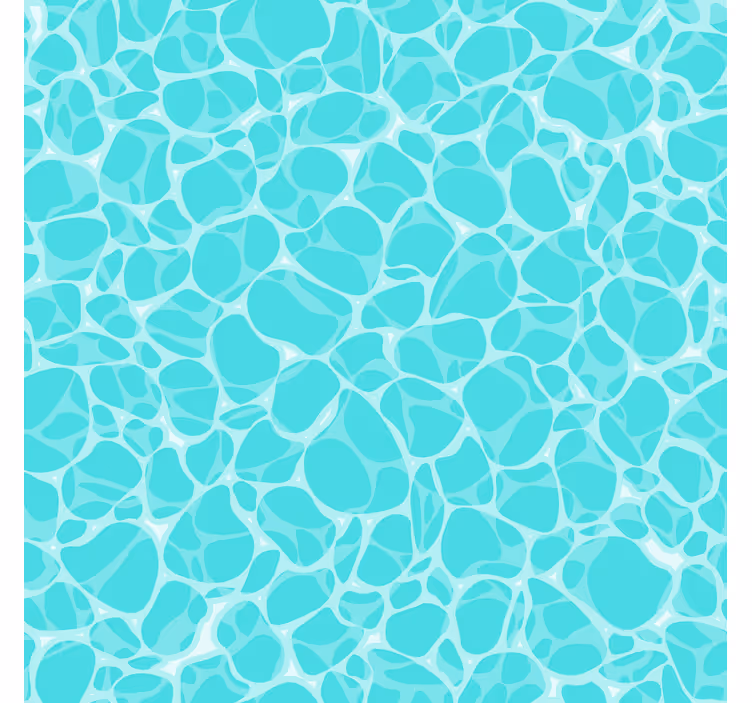Seabed reflections wallpaper patterns - TenStickers
