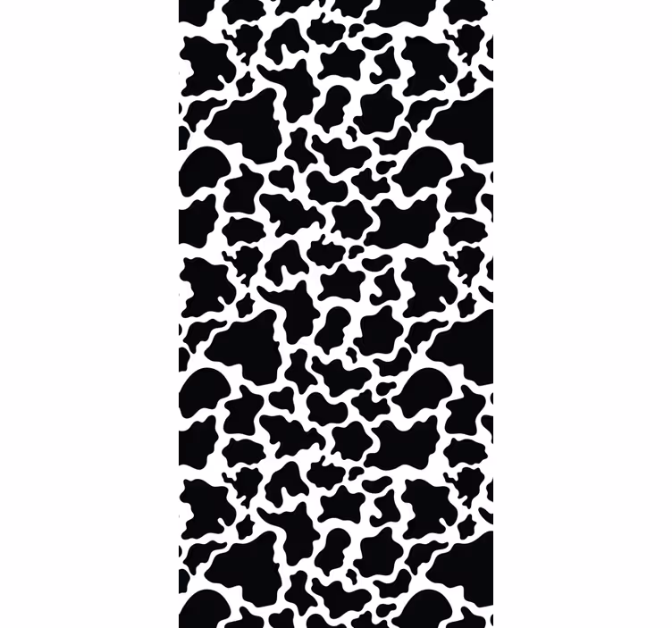 Cute animal wallpaper cowhide pattern design - TenStickers