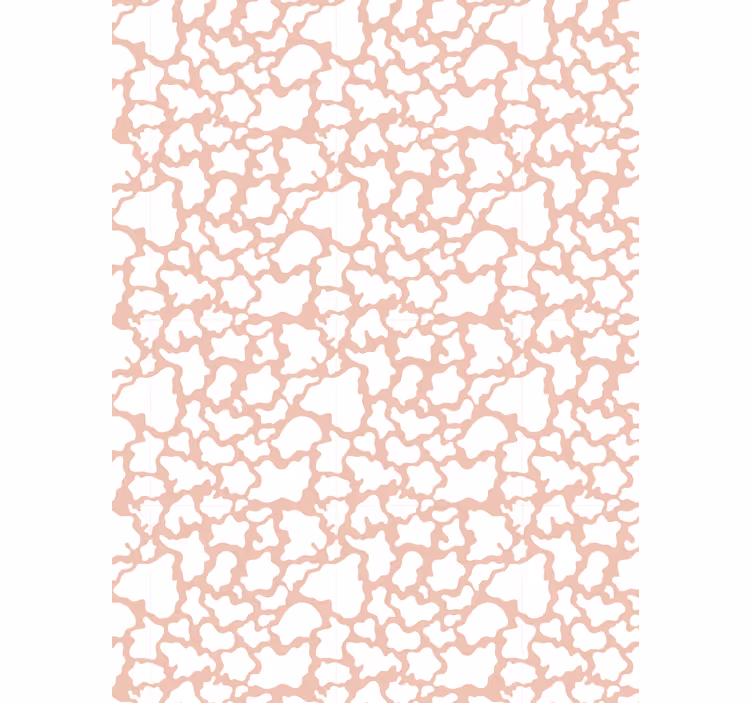 Cute animal wallpaper in textured pink - TenStickers