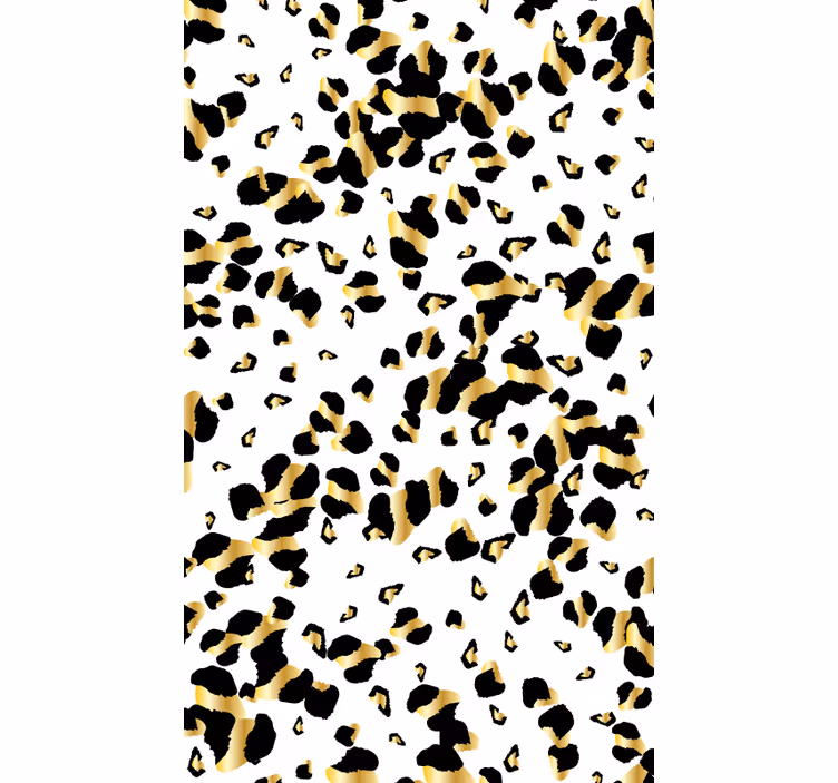 Cute animal wallpaper leopard print design - TenStickers