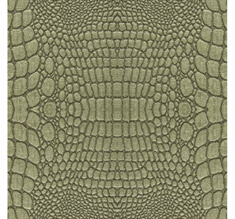 Cute animal wallpaper with crocodile skin design - TenStickers