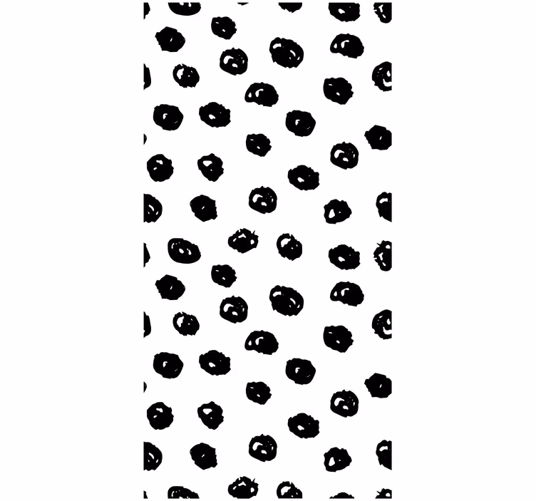 Cute animal wallpaper spotted abstract design - TenStickers