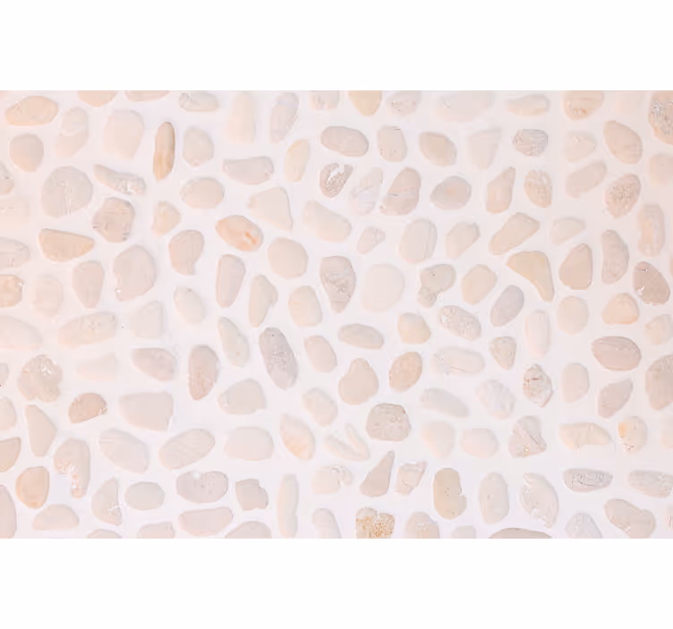 Cute animal wallpaper in neutral pebble pattern - TenStickers