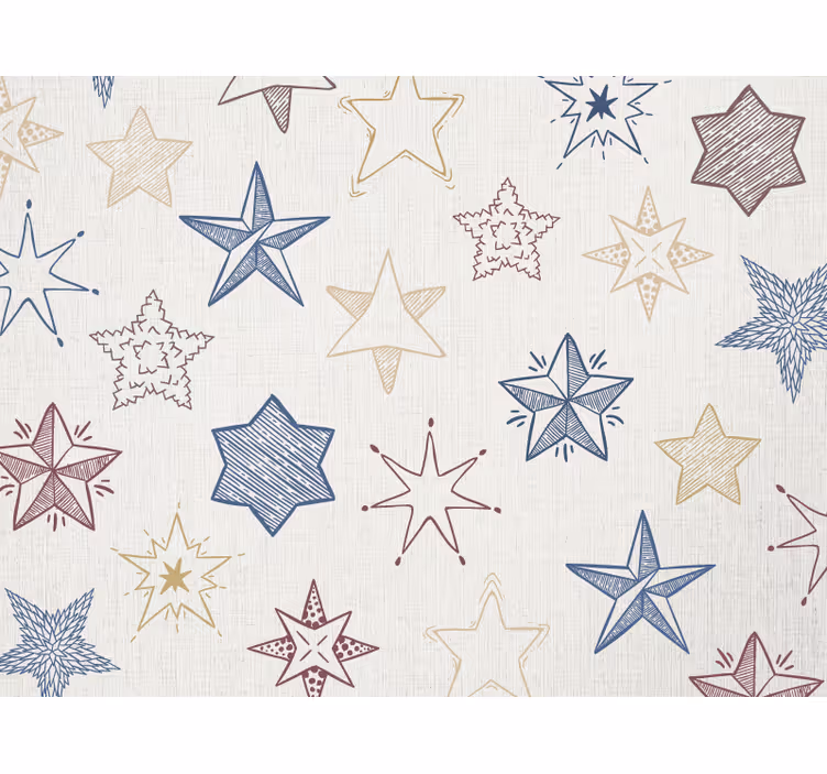 Christmas wallpaper natural christmas - TenStickers