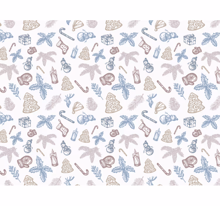 Christmas wallpaper for the festive season - TenStickers