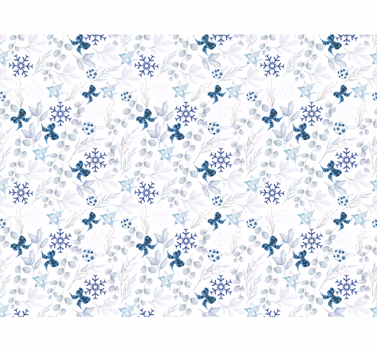 Christmas wallpaper festive atmosphere - TenStickers