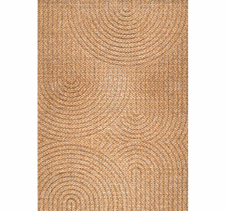 Office wallpaper with woven effect arches - TenStickers