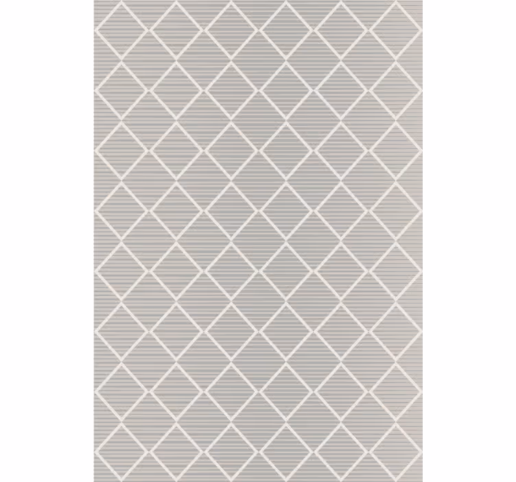 Office wallpaper irregular gray rhombuses - TenStickers