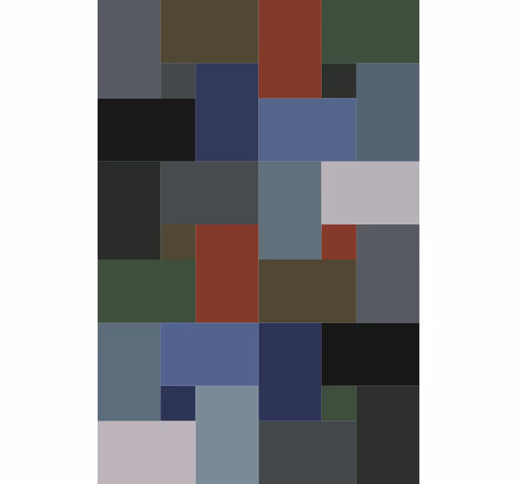 Office wallpaper in solid color modern design - TenStickers