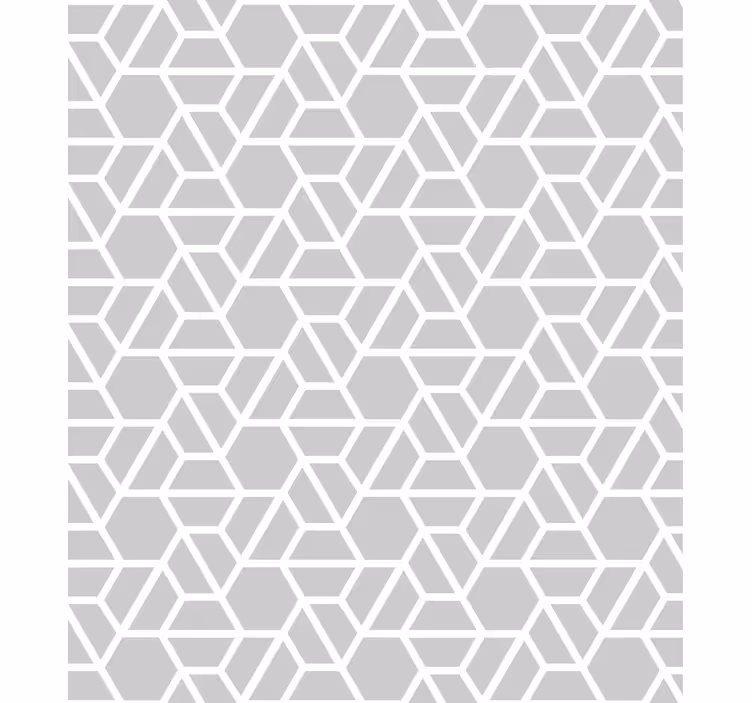 Wallpaper geometric lattice design - TenStickers