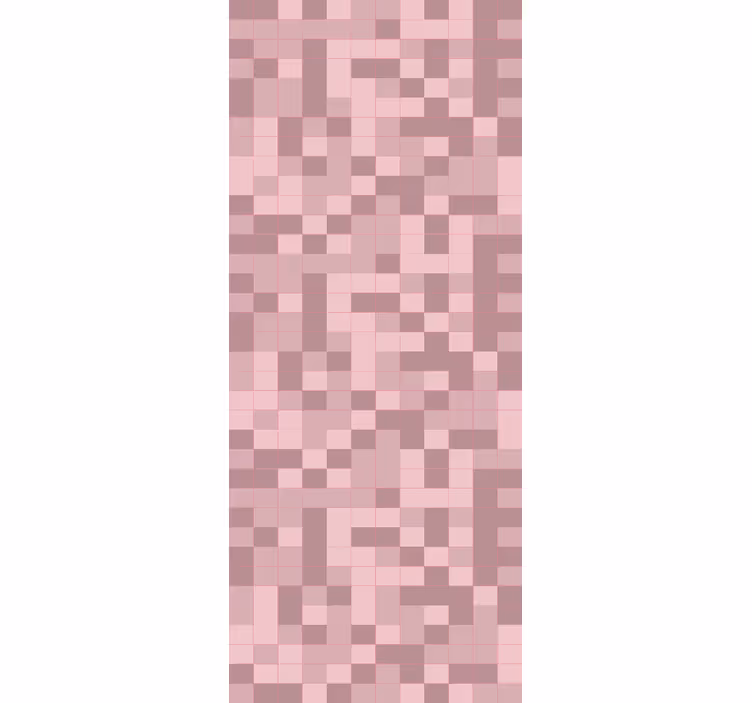 Wallpaper geometric pixelated camouflage - TenStickers