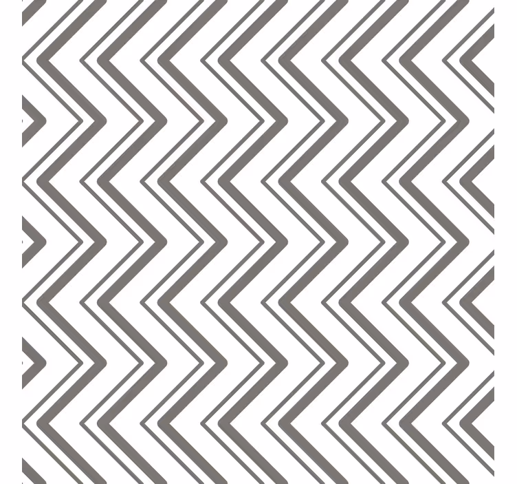 Wallpaper geometric chevron pattern design - TenStickers