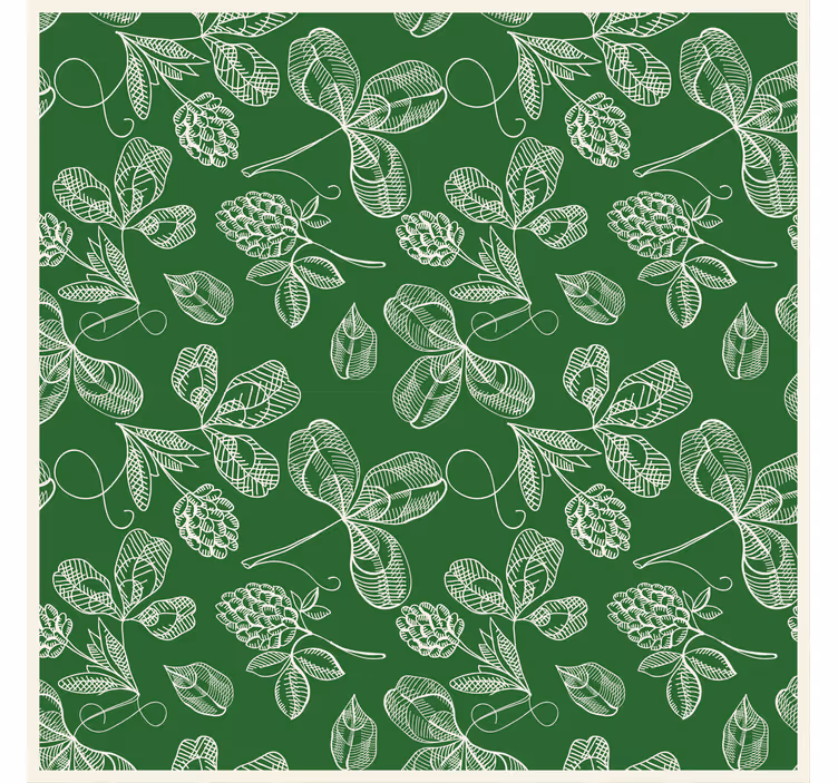 Nature wallpaper in lush green designs - TenStickers
