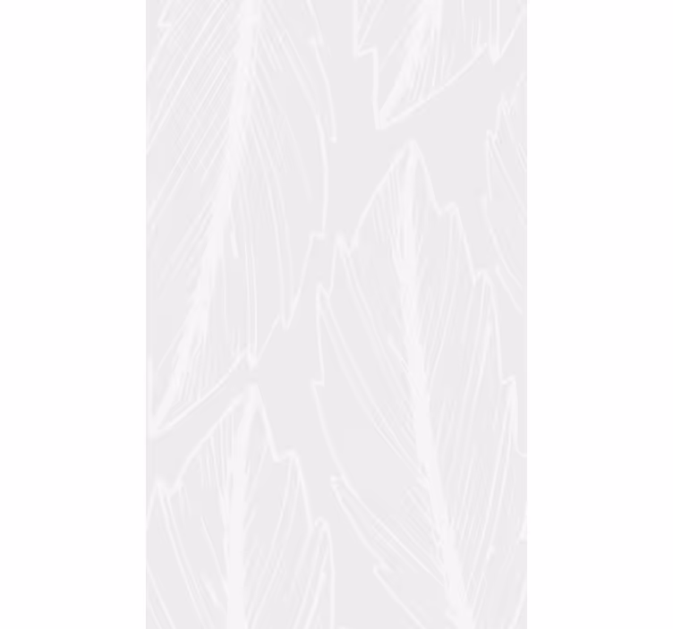 Nature wallpaper feather print design - TenStickers