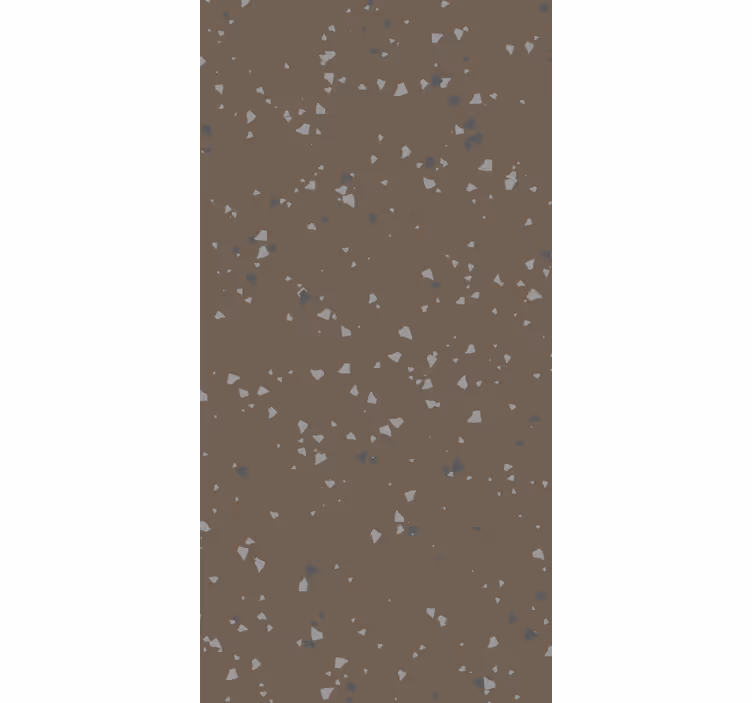 Textured wallpaper in brown and grey terrazzo - TenStickers