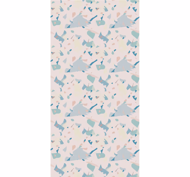 Textured wallpaper terrazzo tiles and slabs - TenStickers