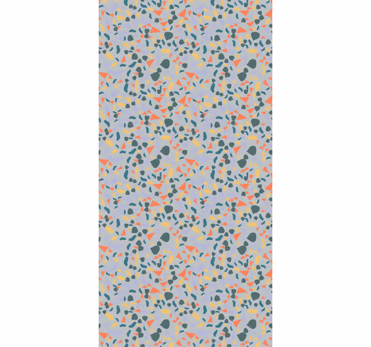Vibrant abstract forms wallpaper marble - TenStickers