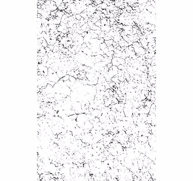 Wallpaper marble cracked white surface - TenStickers