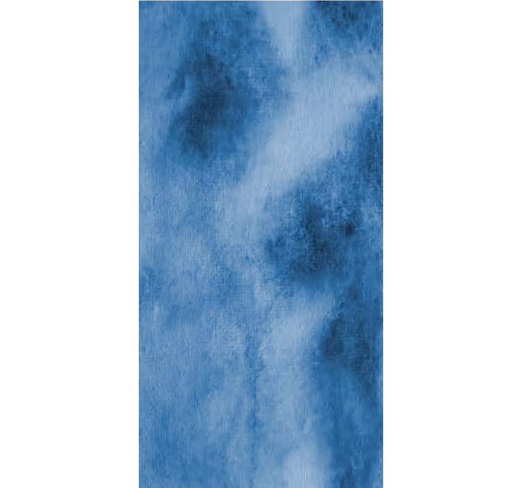 Wallpaper marble sleek blue texture - TenStickers