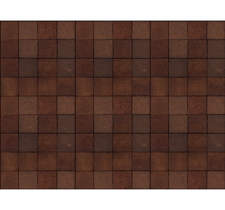 Stone wallpaper small rustic brick design - TenStickers