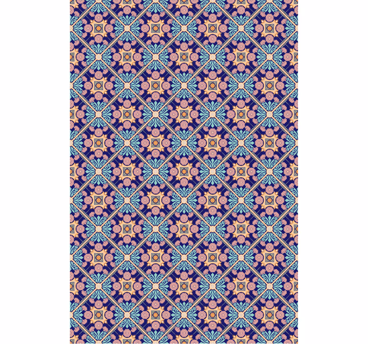 Tiles wallpaper mediterranean style tiles - TenStickers