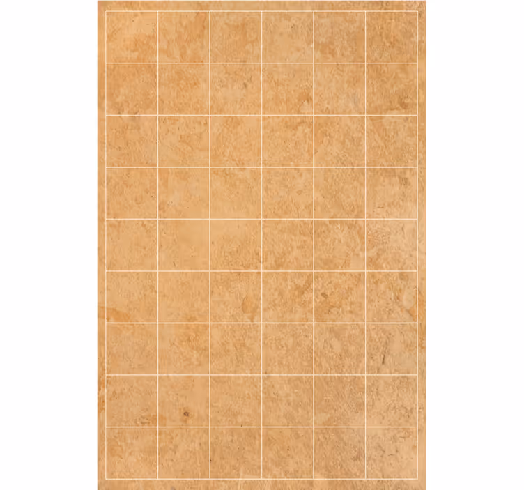 Tiles wallpaper light beige squares - TenStickers