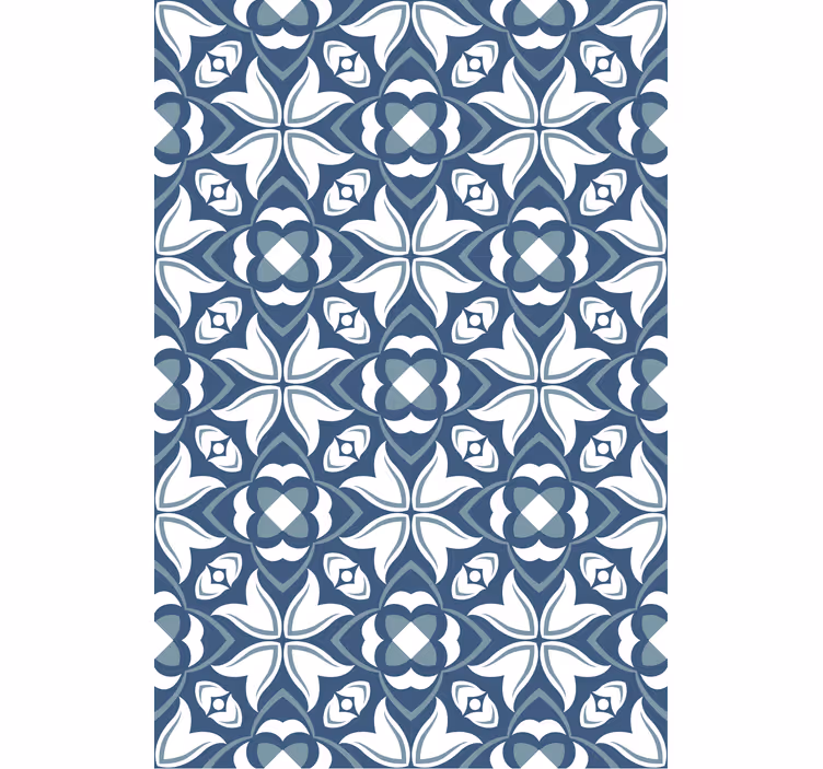 Tiles wallpaper with elegant botanical designs - TenStickers