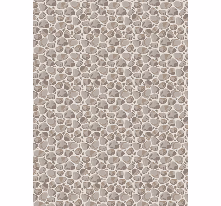 Wallpaper patterns stone pebble design - TenStickers