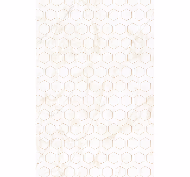 Wallpaper patterns geometric hexagonal design - TenStickers