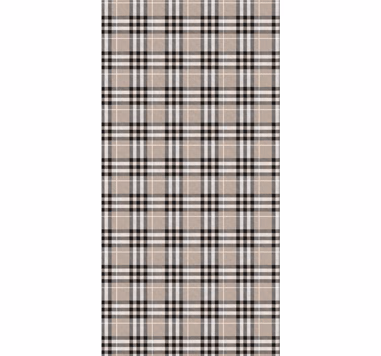 Wallpaper patterns classic checkered design - TenStickers