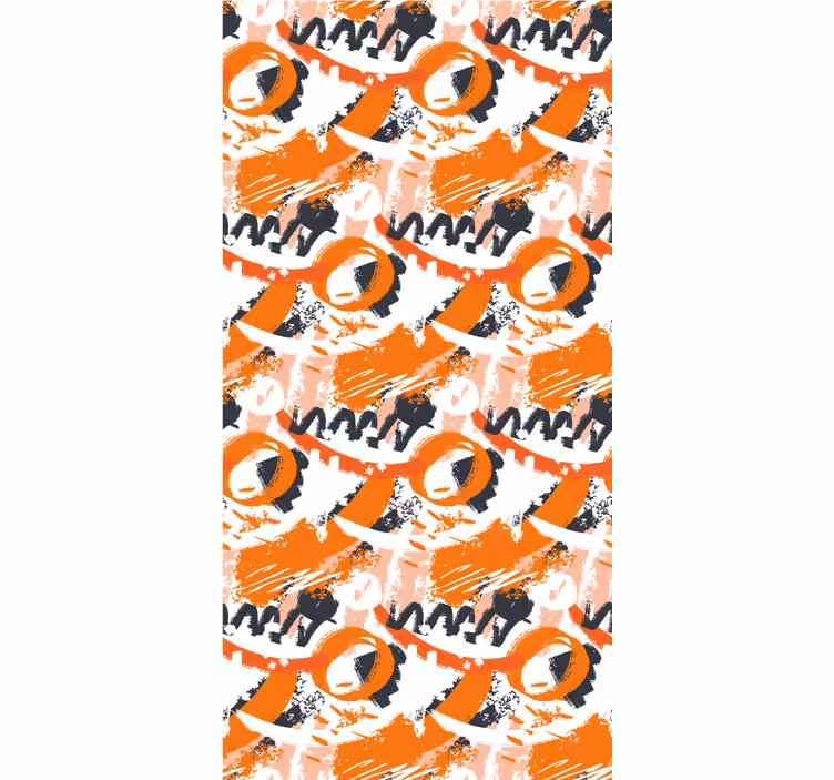 Wallpaper patterns abstract circular design - TenStickers